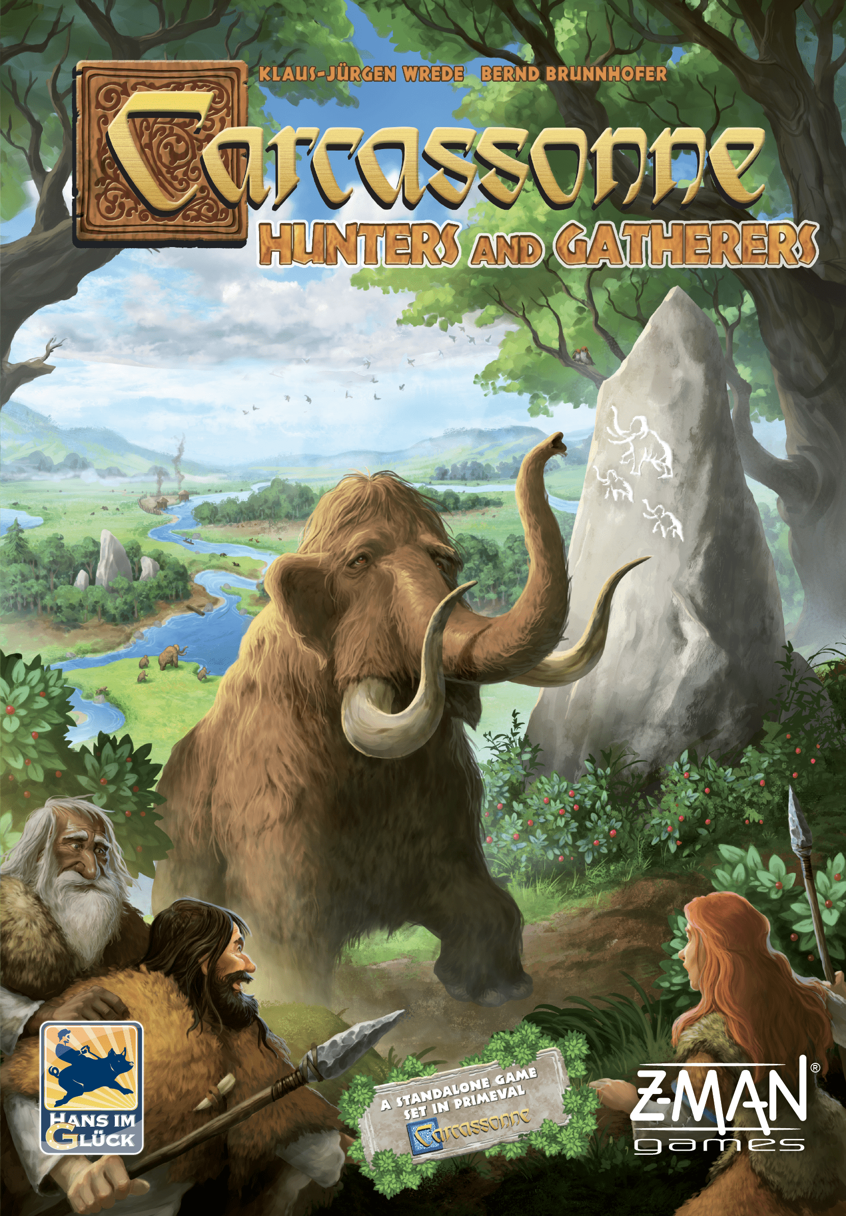 Carcassonne Hunters and Gatherers Flat